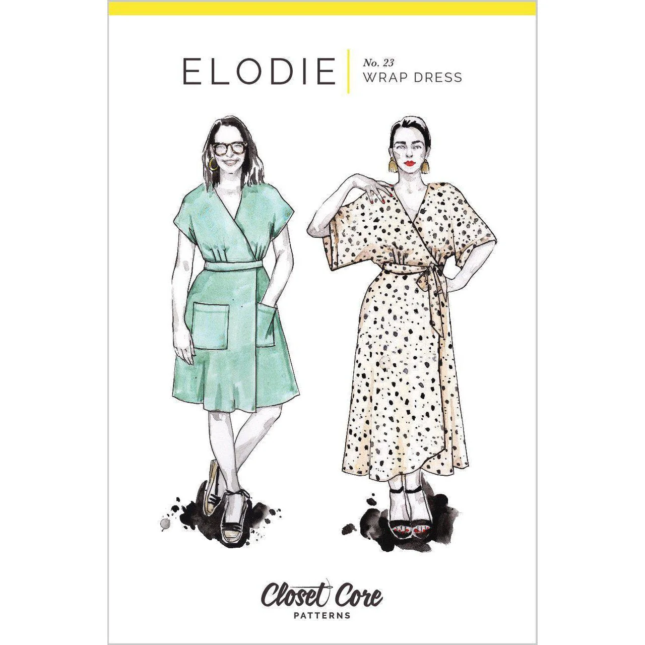 Elodie Wrap Dress Pattern - Image 17