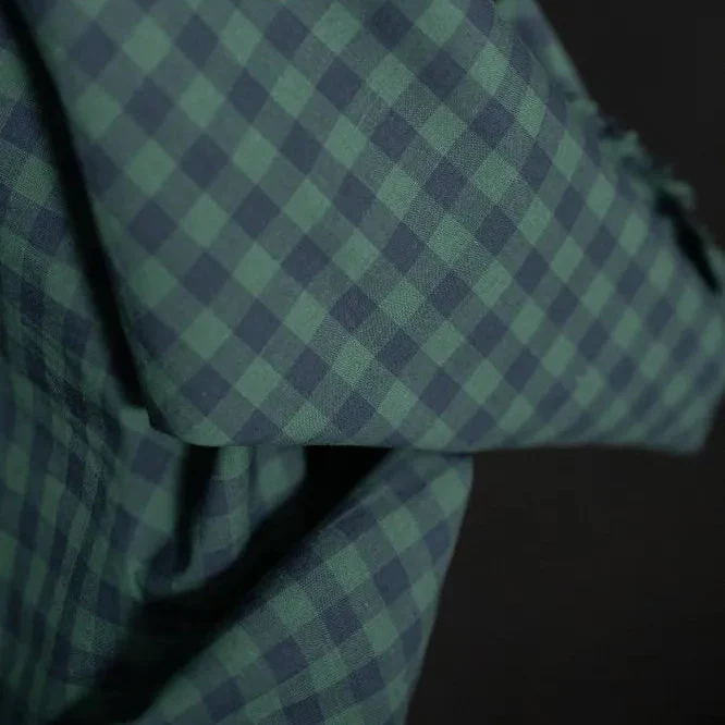 Elsie Gingham Cotton/Linen - Image 2