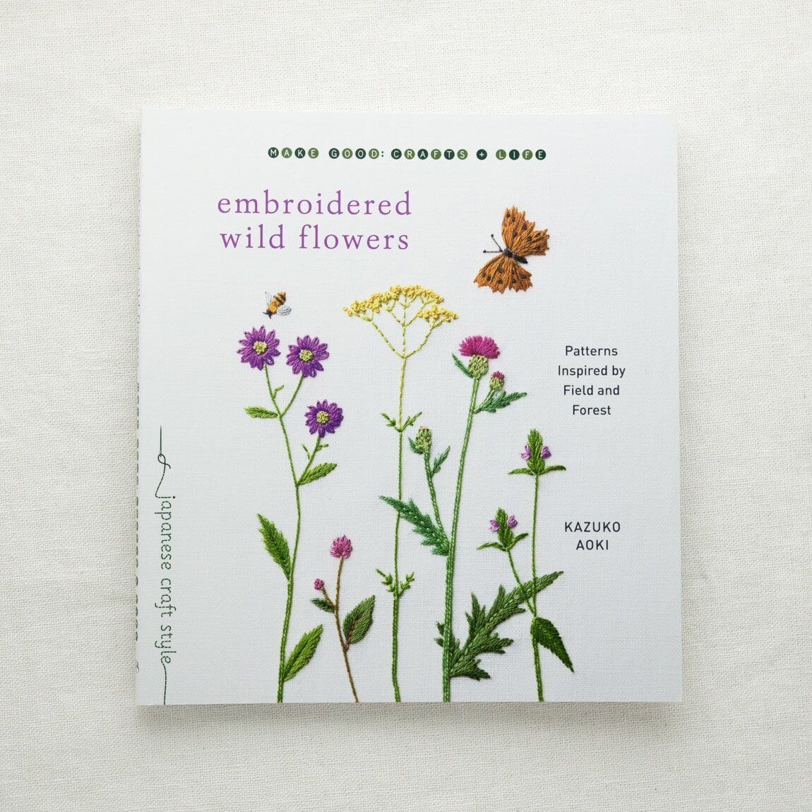 Embroidered Wild Flowers