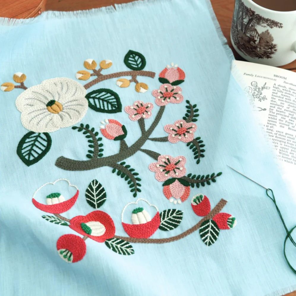 Embroidery Club - Botanicals - 4 sessions - Image 3