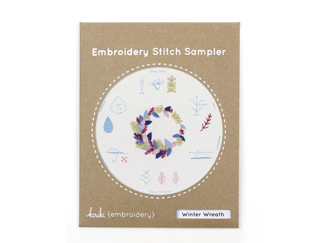 Embroidery Club - Flowers - 4 sessions