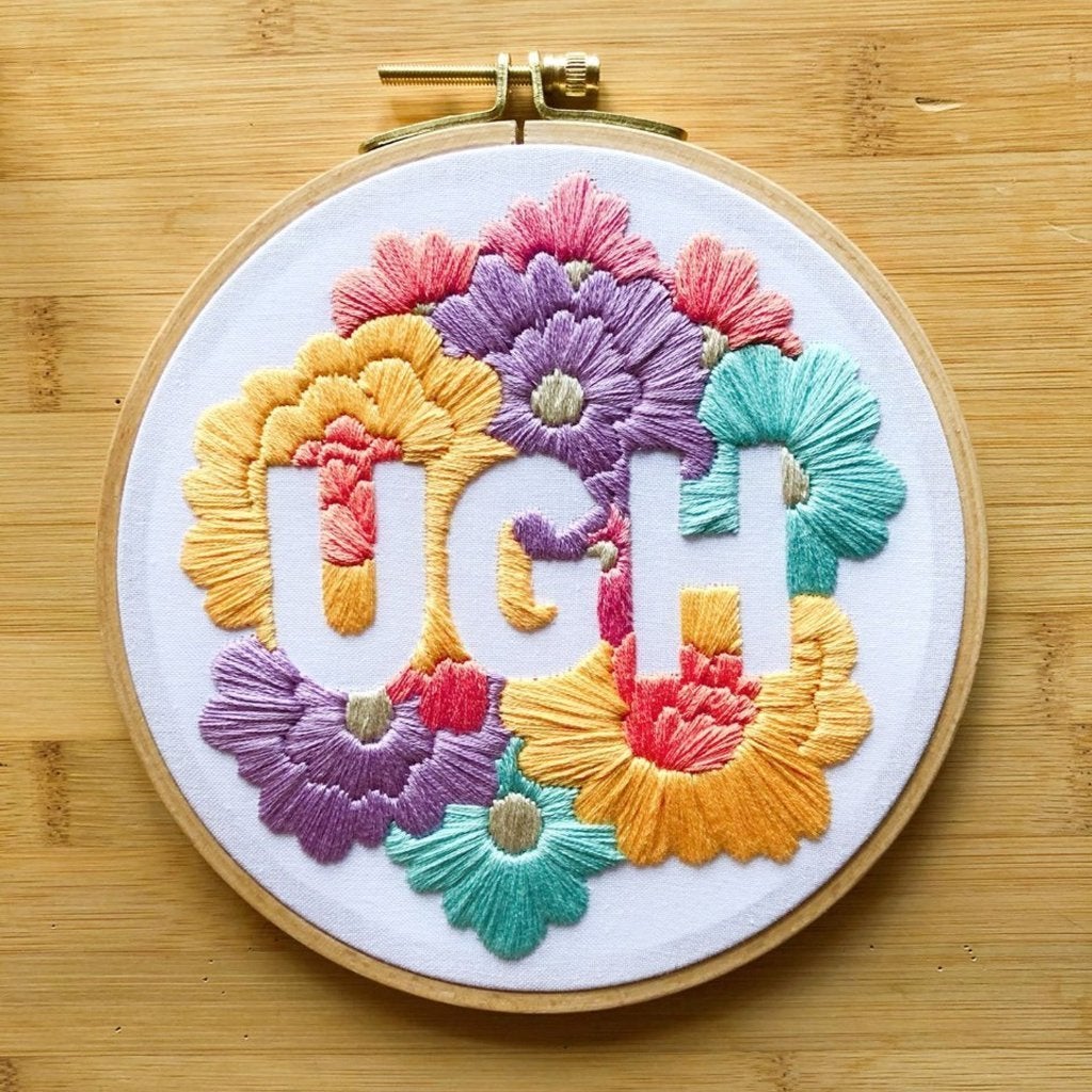 Intermediate Embroidery - Negative Space