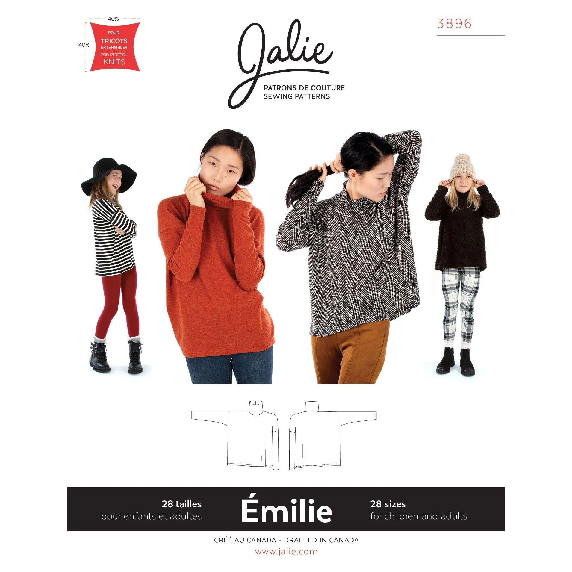 Émilie Sweater Pattern - PDF DOWNLOAD (FREE) - Image 4