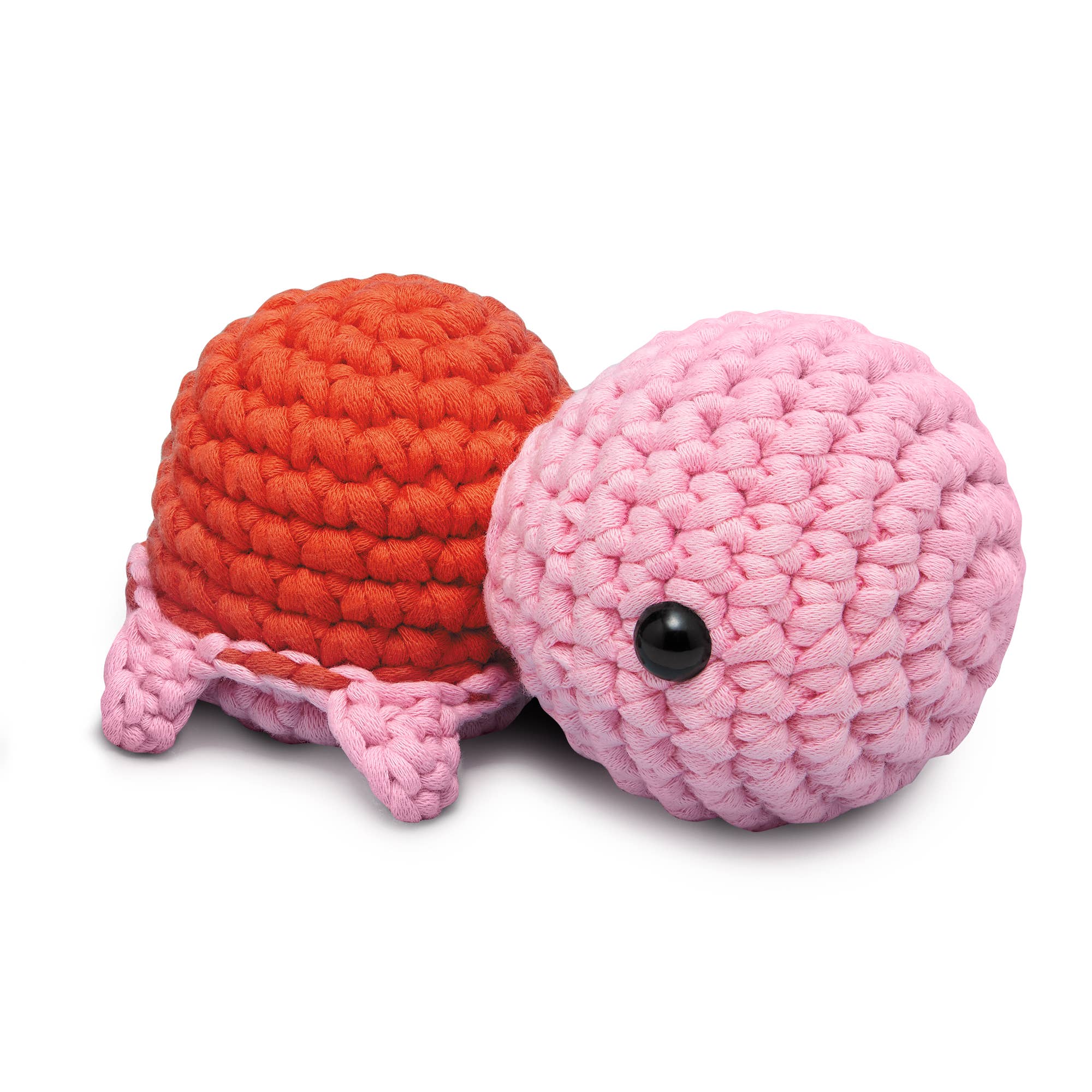 Emilio the Pink Turtle Crochet Kit