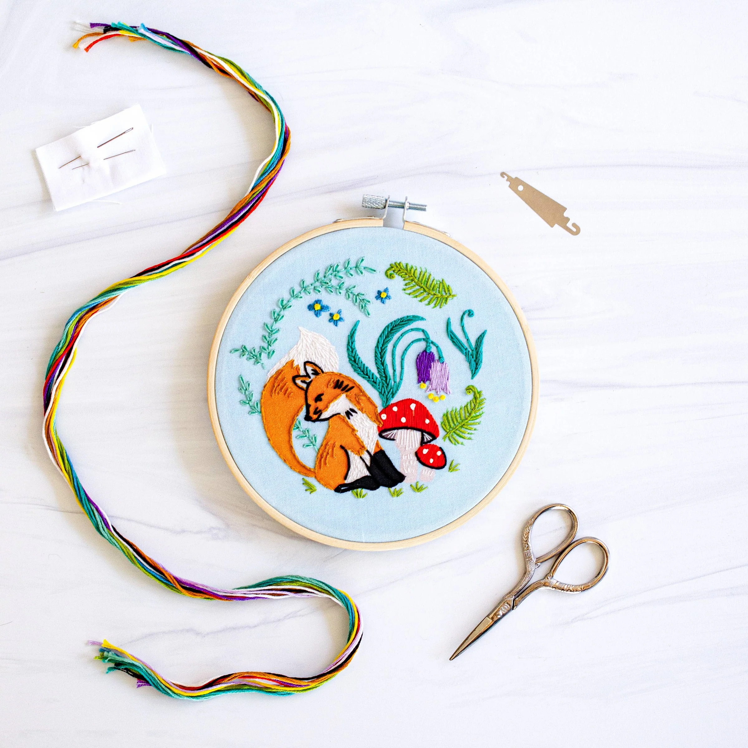 Enchanted Forest 6" Embroidery Kit - Image 3
