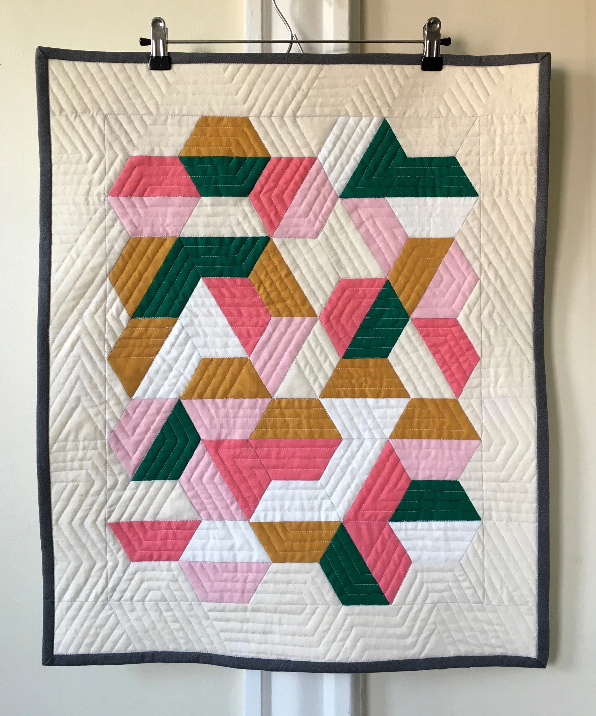 English Paper Piecing Mini-Quilt - 2 sessions
