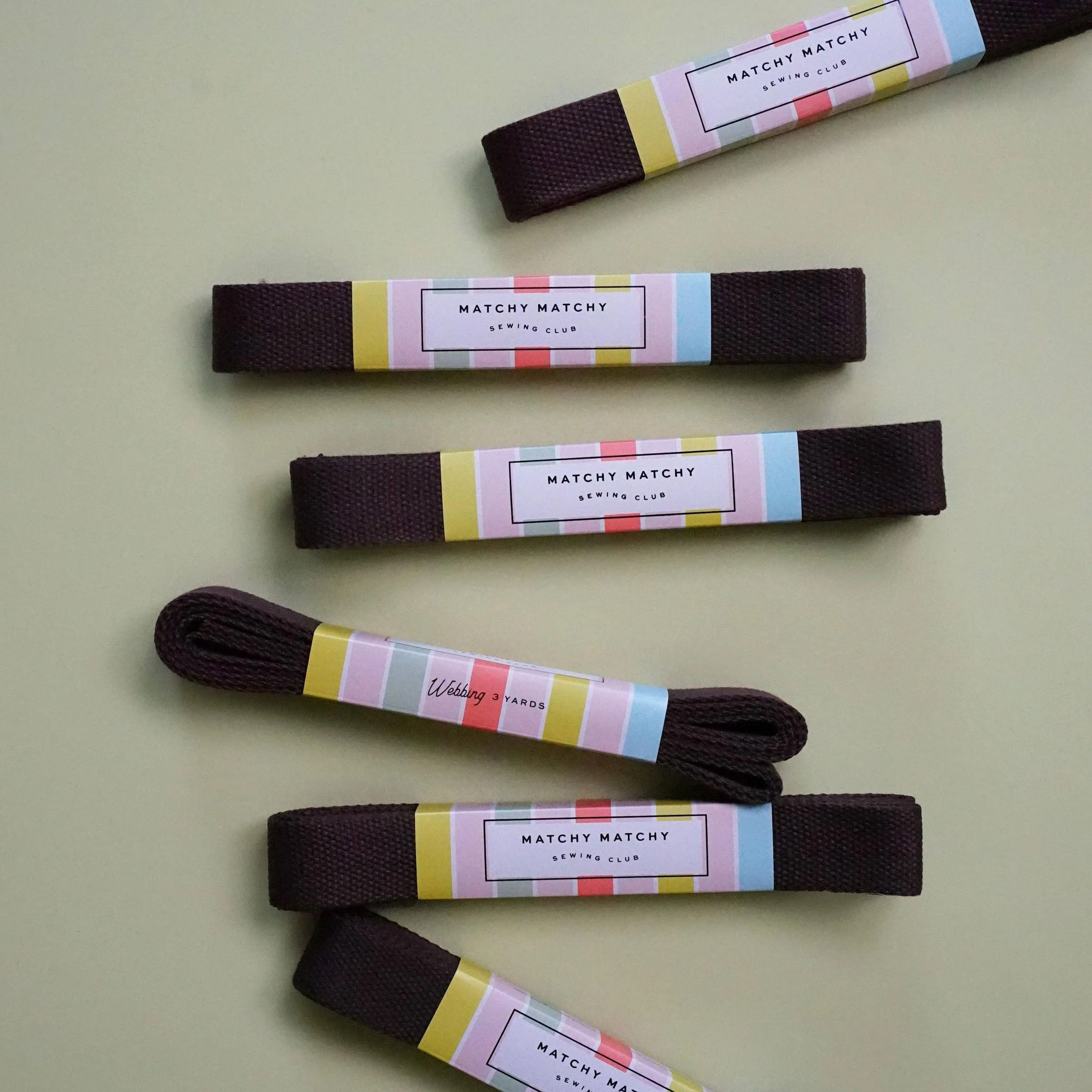 Espresso Webbing 1.25"