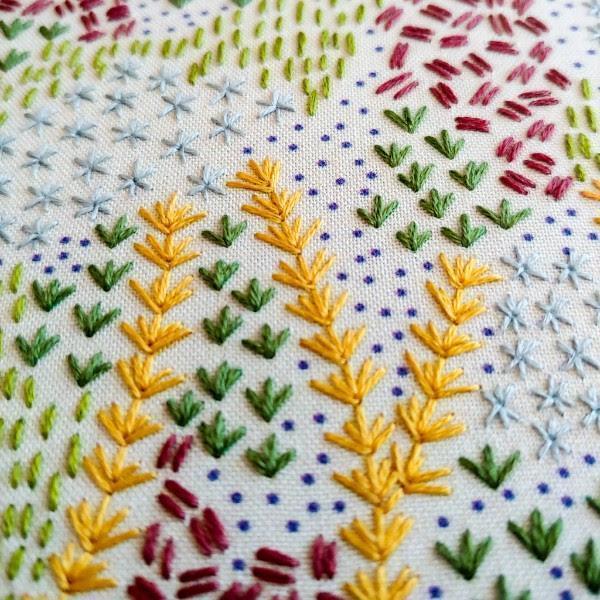 Evening Walk embroidery kit - Image 3