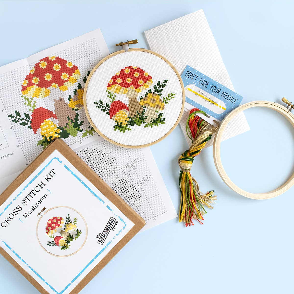 Evil Eye Cross Stitch Kit  - Image 3