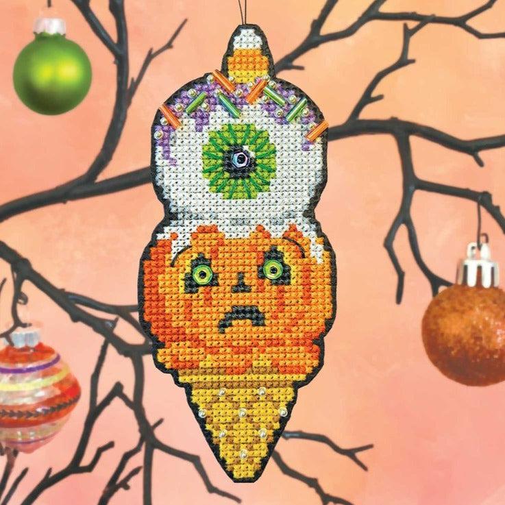 Eye Scream Cross Stitch Ornament Kit