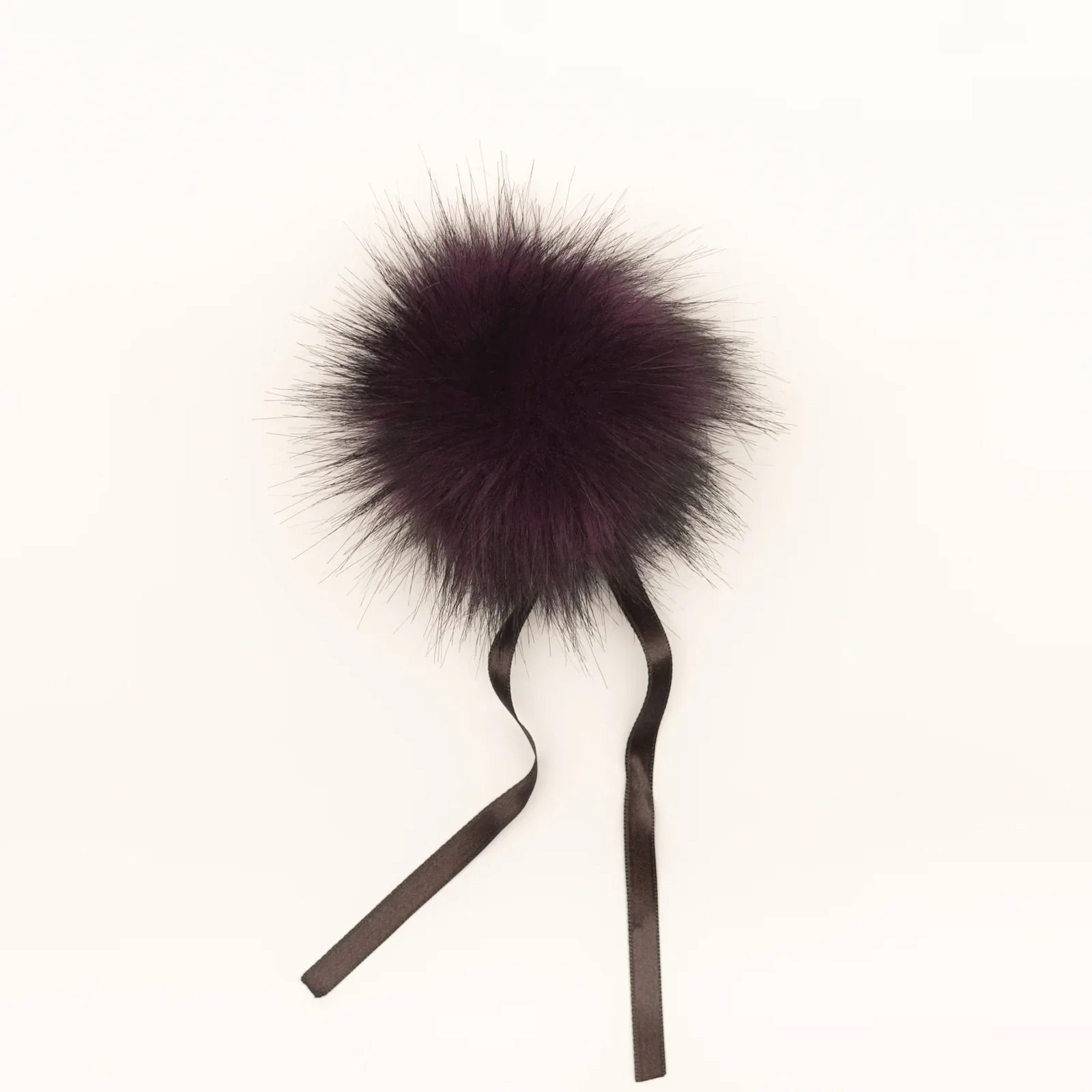 Faux Fur Pom-Pom, 15cm