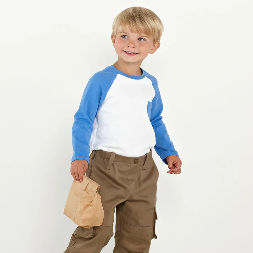 Field Trip Raglan T-Shirt Pattern - PDF DOWNLOAD