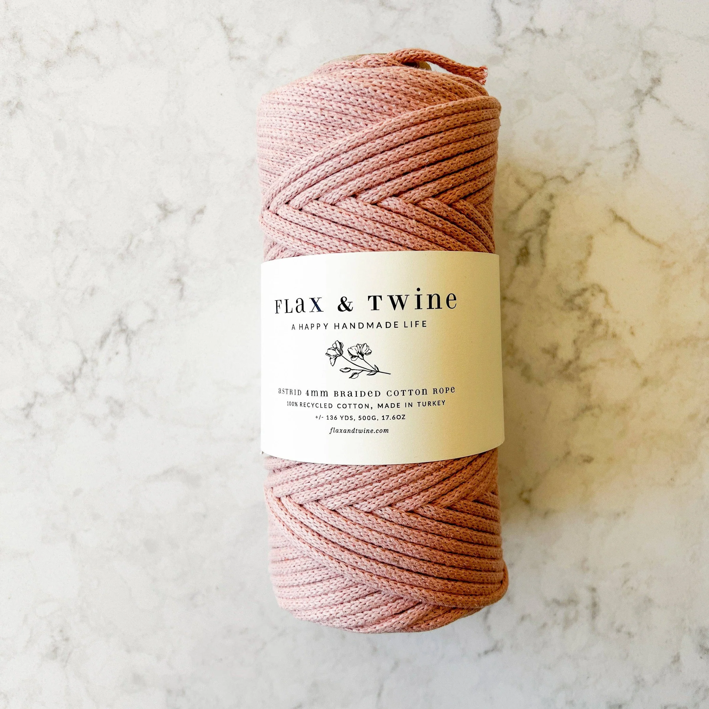 4mm Astrid Braided Cotton Rope - Image 2