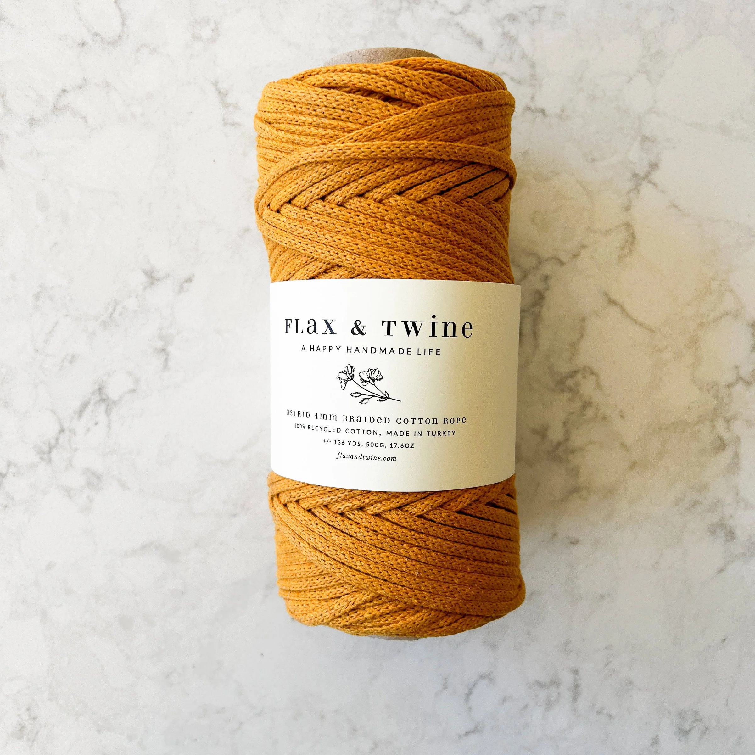 4mm Astrid Braided Cotton Rope - Image 3