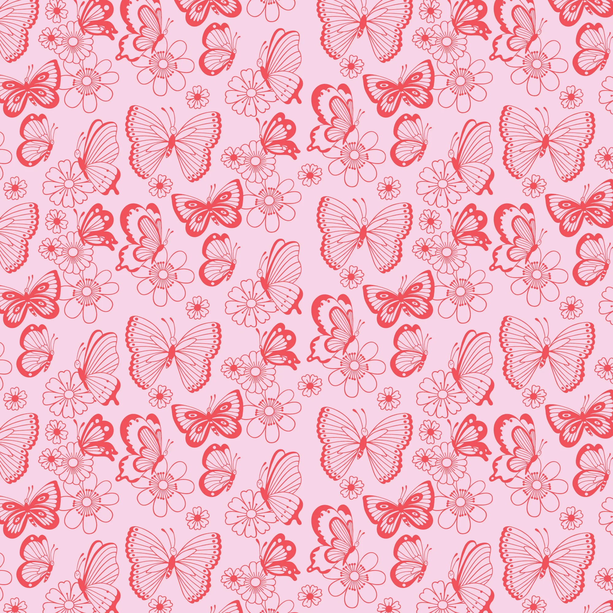 Flower Butterflies