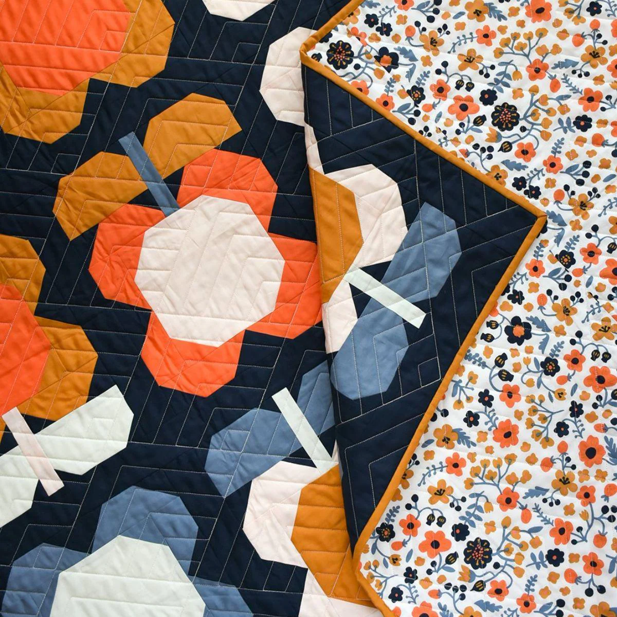 Folk Blooms Quilt Pattern - Image 3