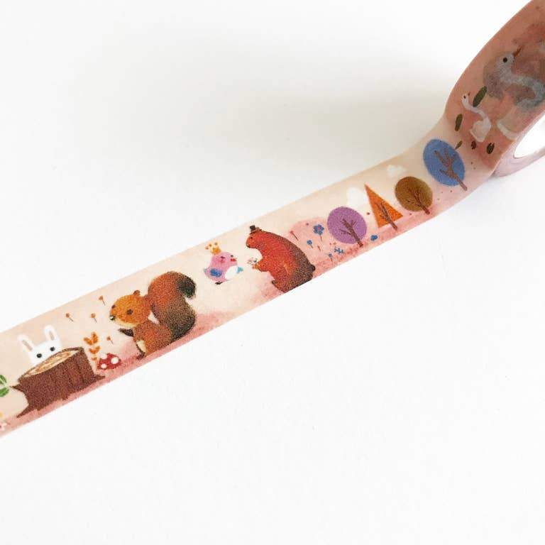 Forest Animals - 15mm Washi Tape