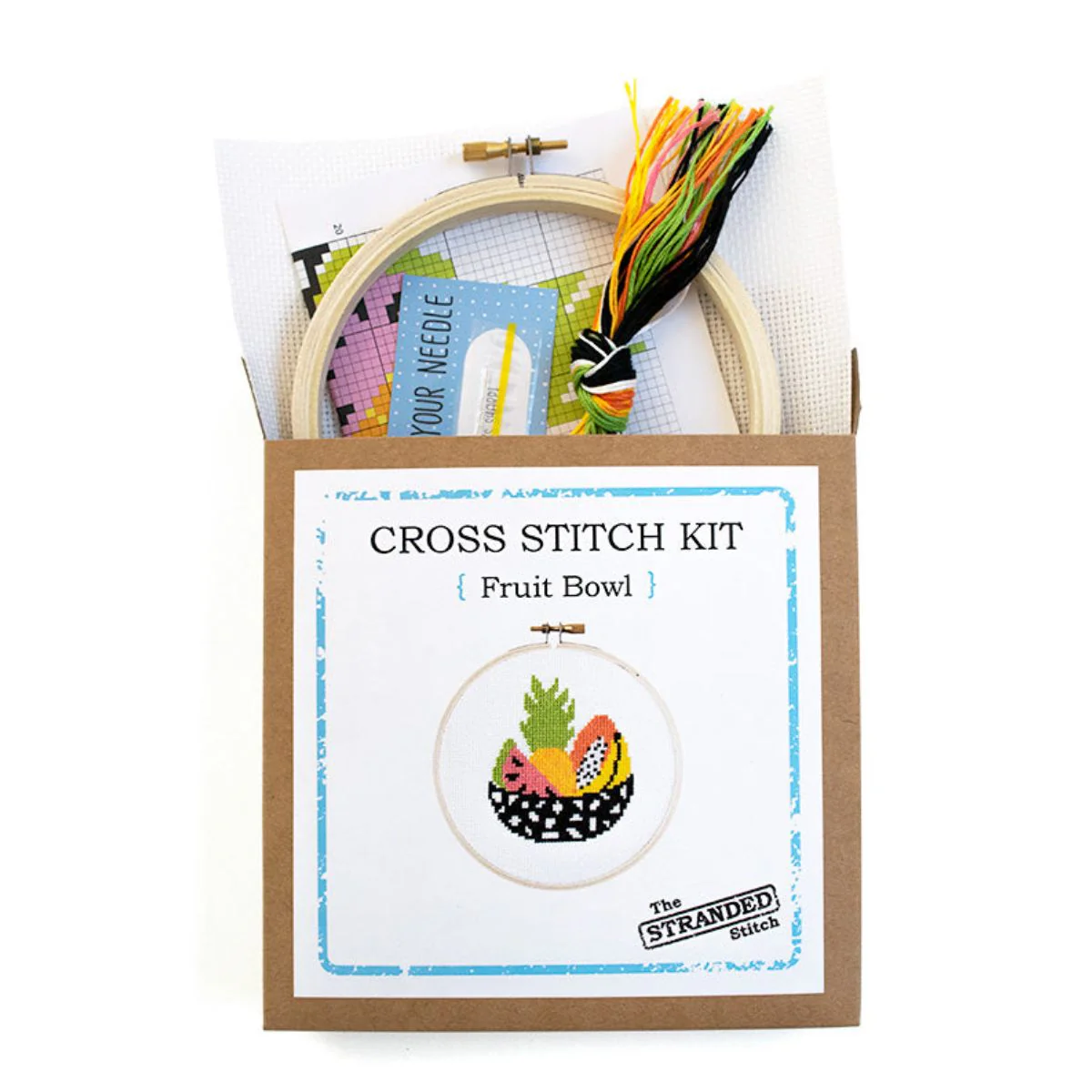 Fruit Bowl Kit DIY Cross Stitch Kit - Image 2
