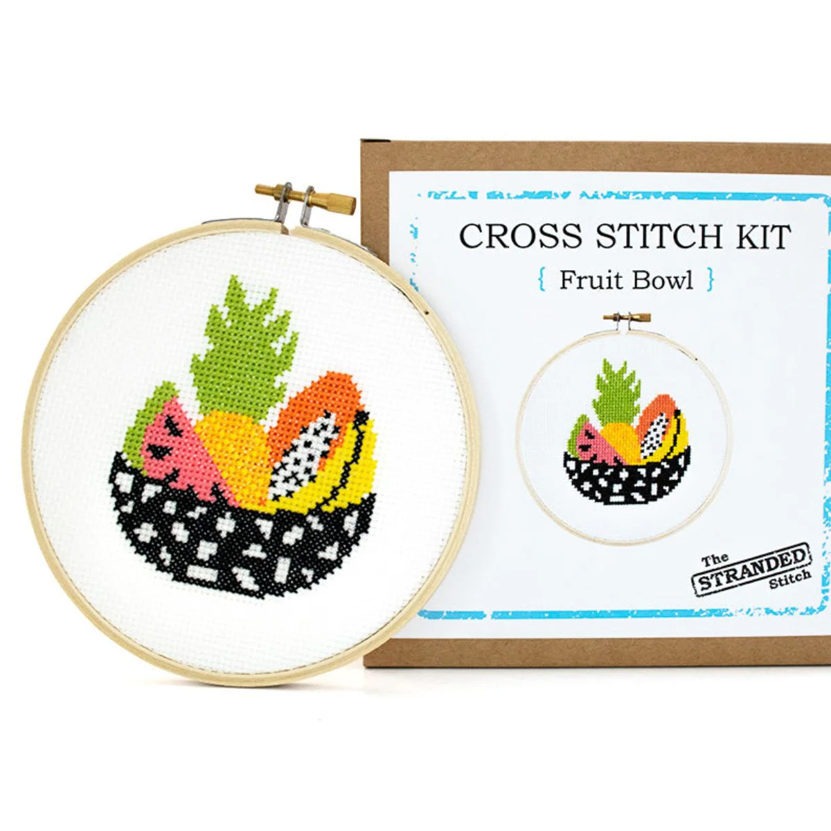 Fruit Bowl Kit DIY Cross Stitch Kit - Image 3