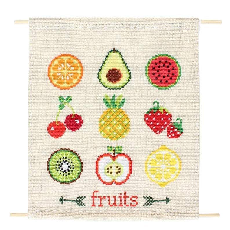 Fruit Sampler Cross Stitch Kit