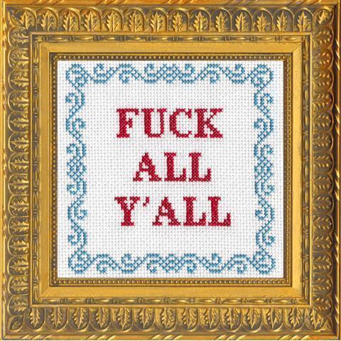 Fuck All Y’all Deluxe Cross Stitch Kit