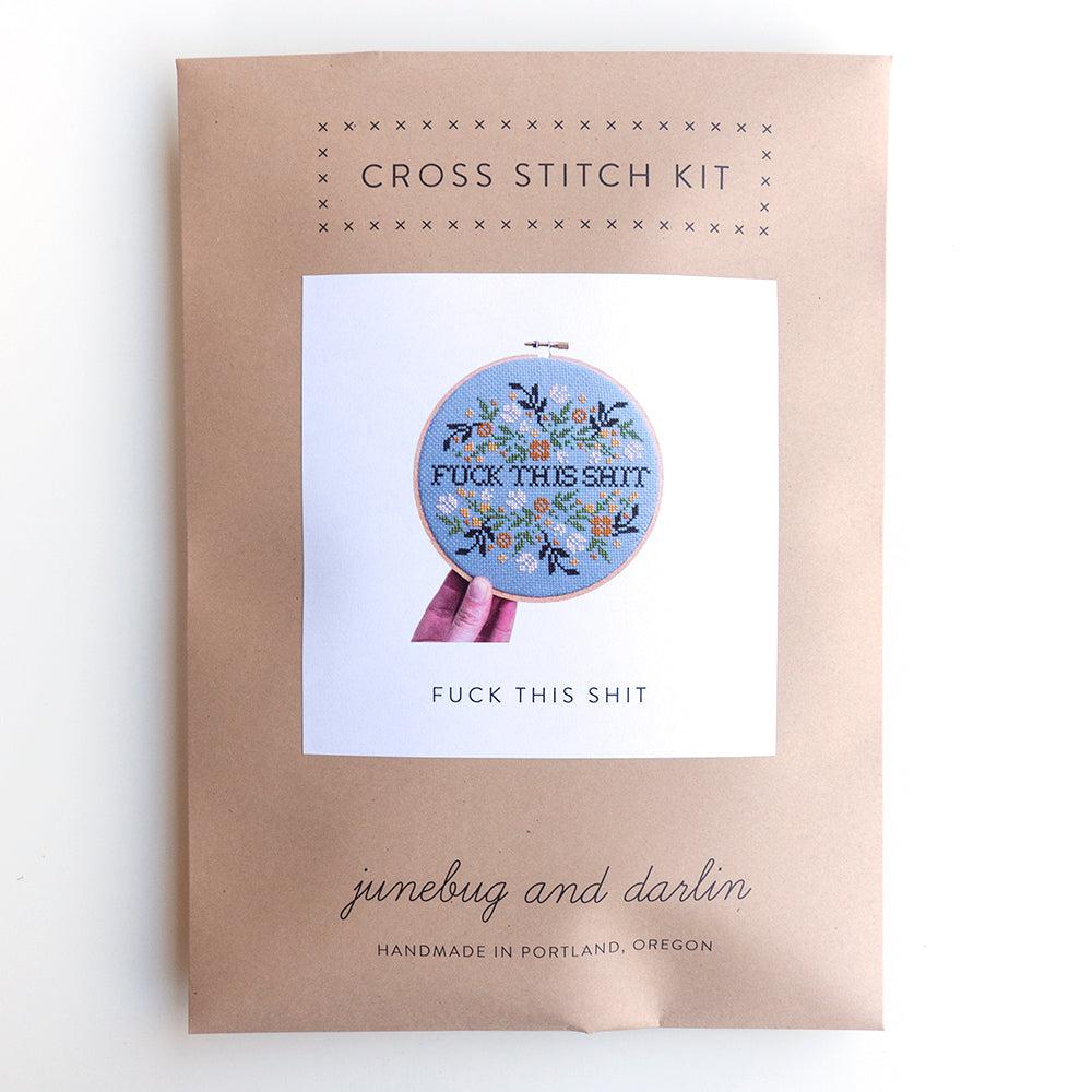 Fuck This Shit, 6" Cross Stitch Kit - Image 4