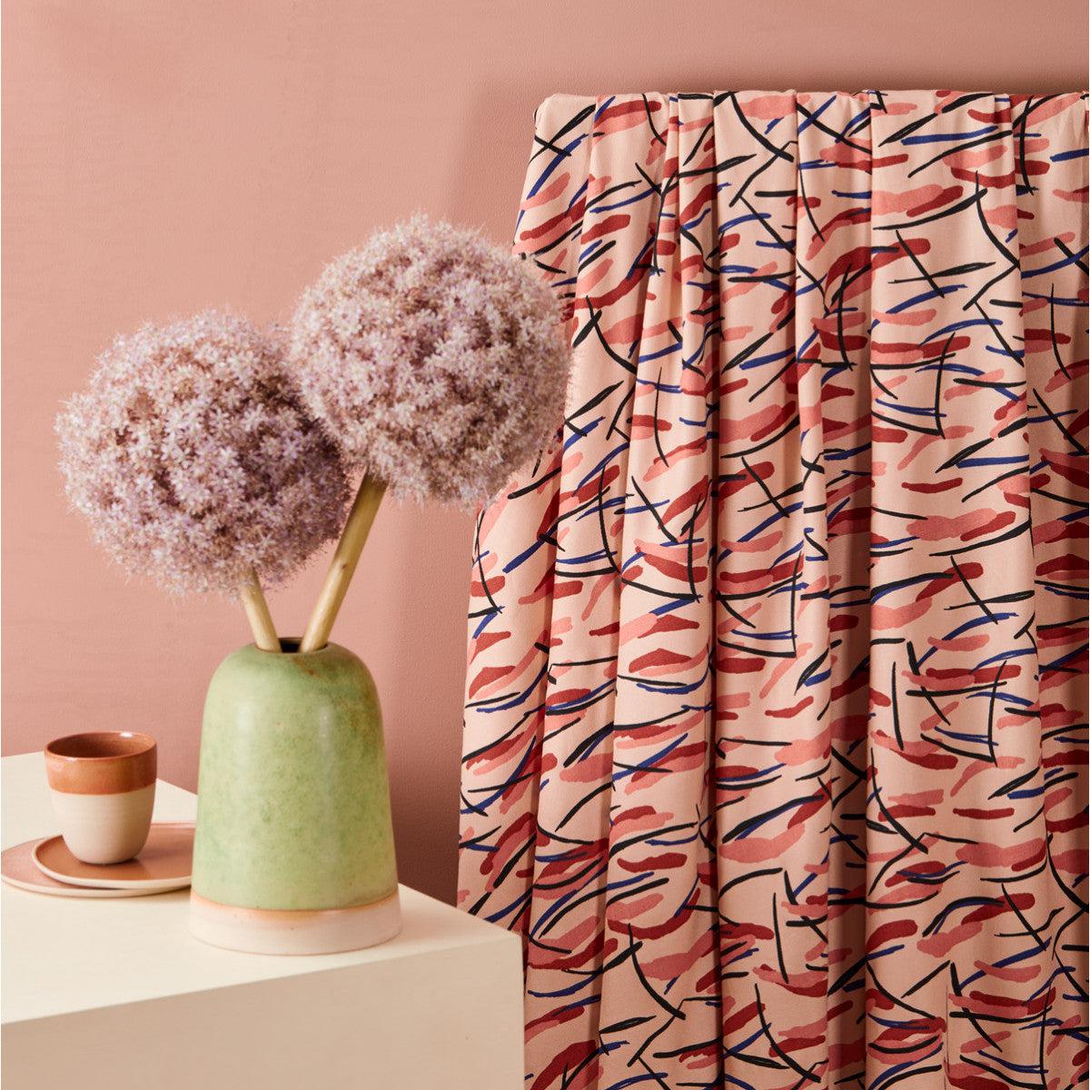Fuji Blush Viscose Twill