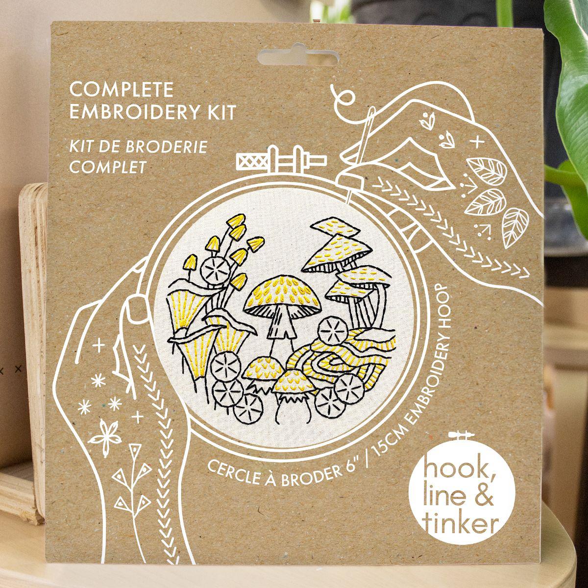 Fungus Among Us Embroidery Kit - Image 4