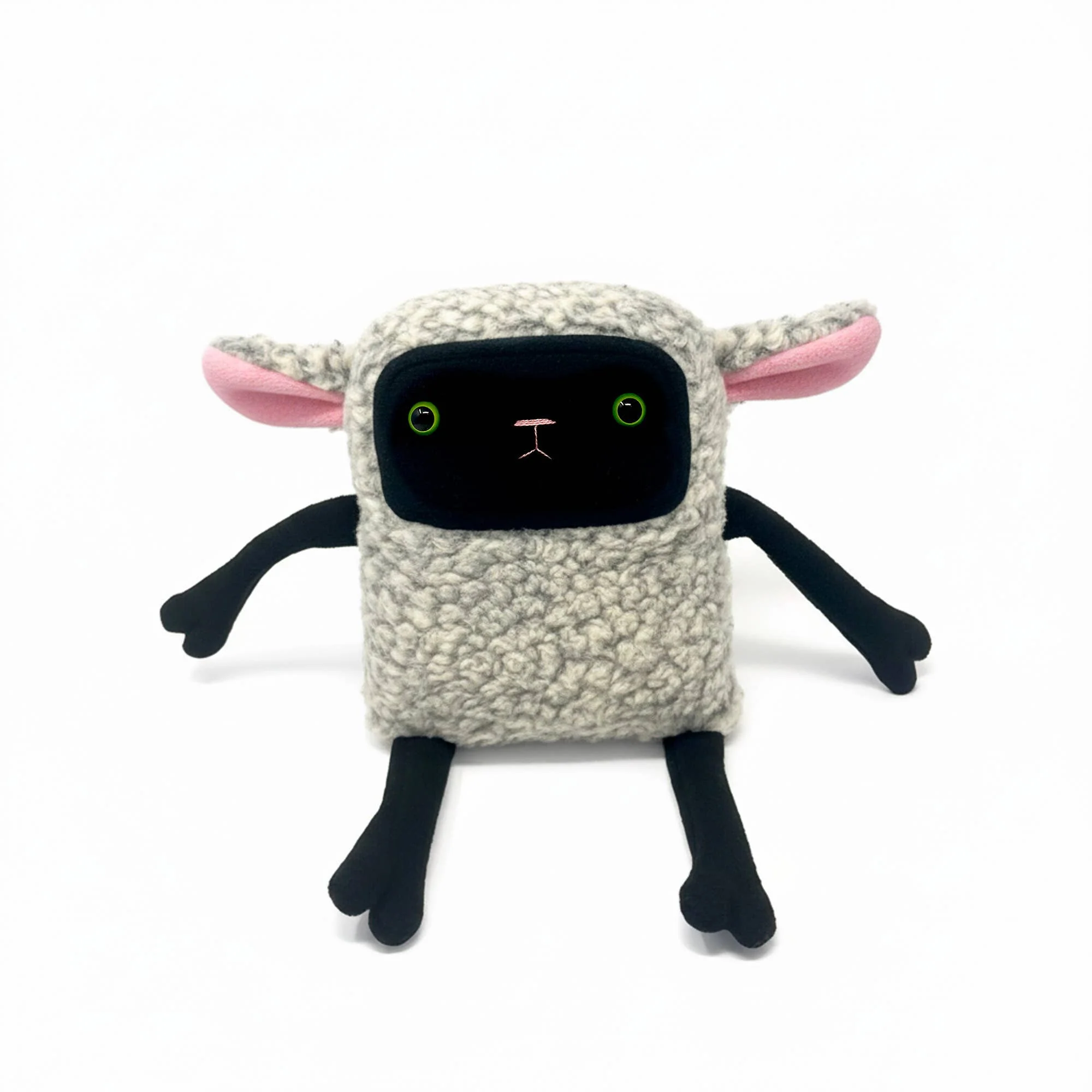 Fuzzy Sheep DIY Plush Sewing Kit