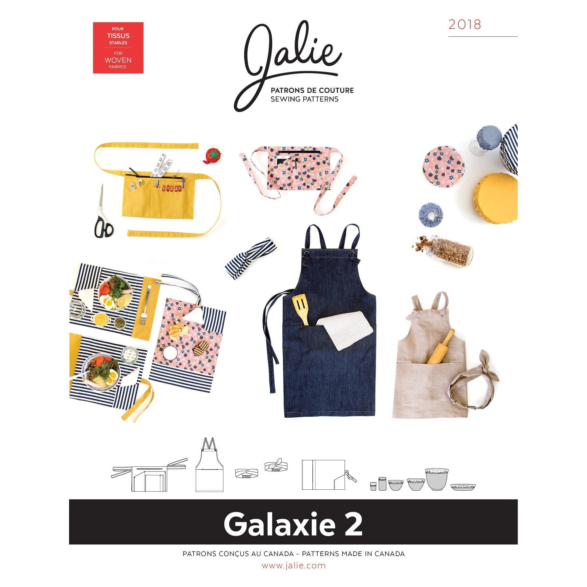 Galaxie Collection #2 Pattern - Kitchen Accessories & Wearables - PDF DOWNLOAD - Image 10