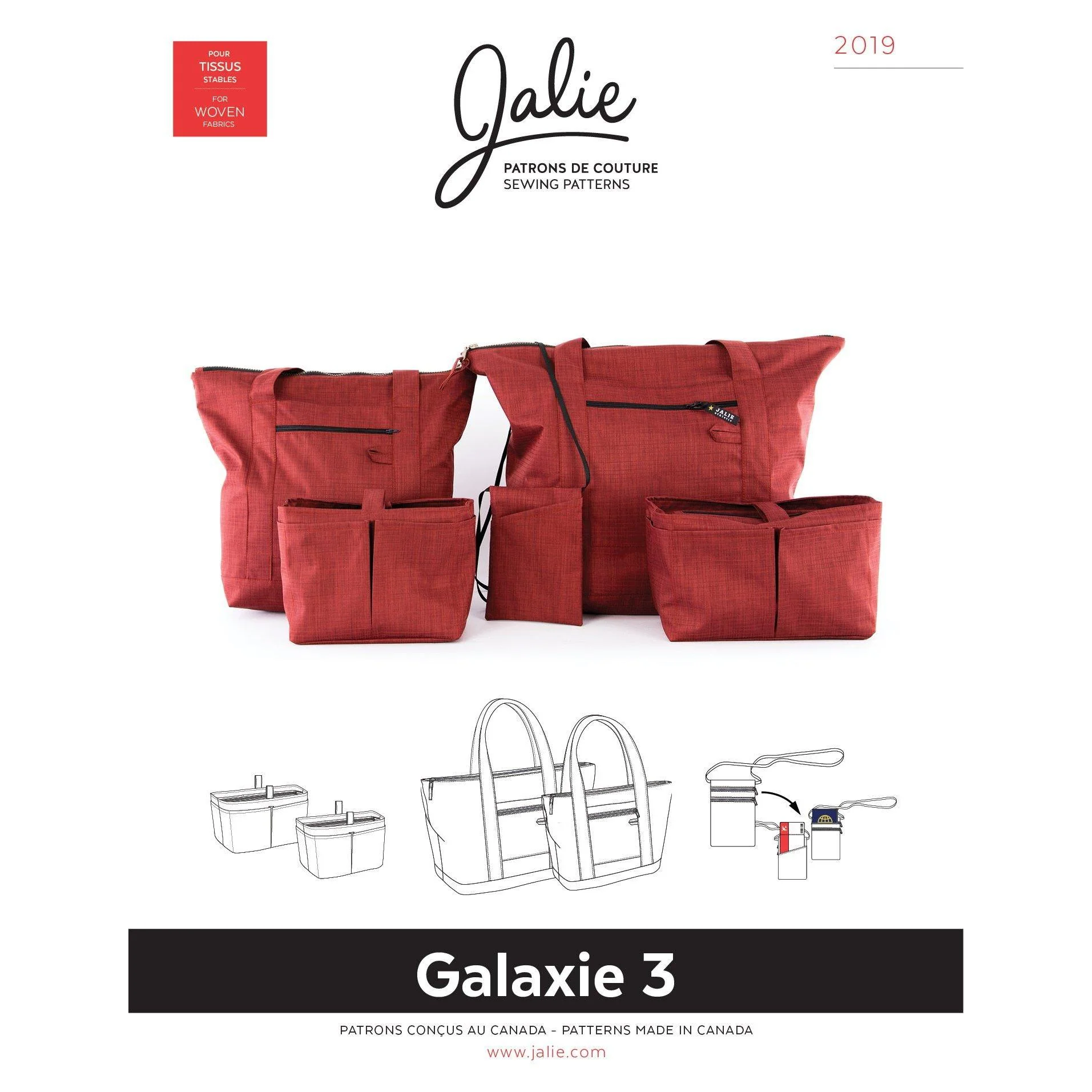 Galaxie Collection #3 Pattern - Travel Accessories - PDF DOWNLOAD - Image 11