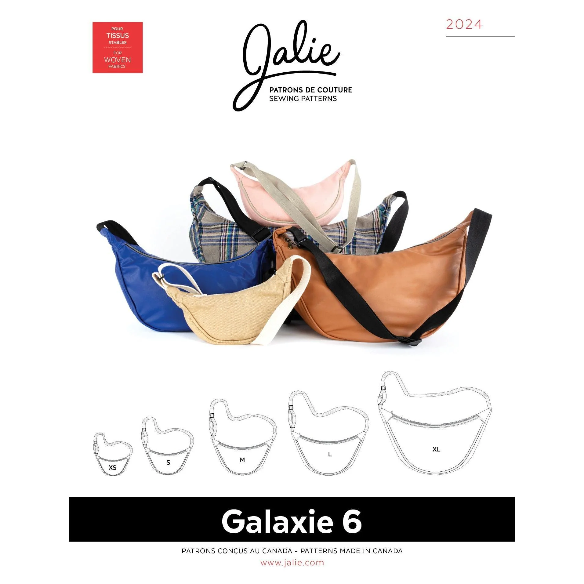 Galaxie Collection #6 Pattern - Crossbody Bags - PDF DOWNLOAD - Image 16