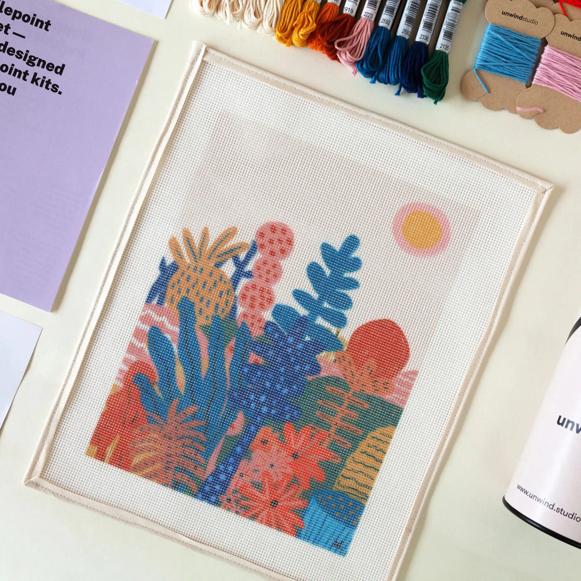 Garden of Joy Needlepoint Kit