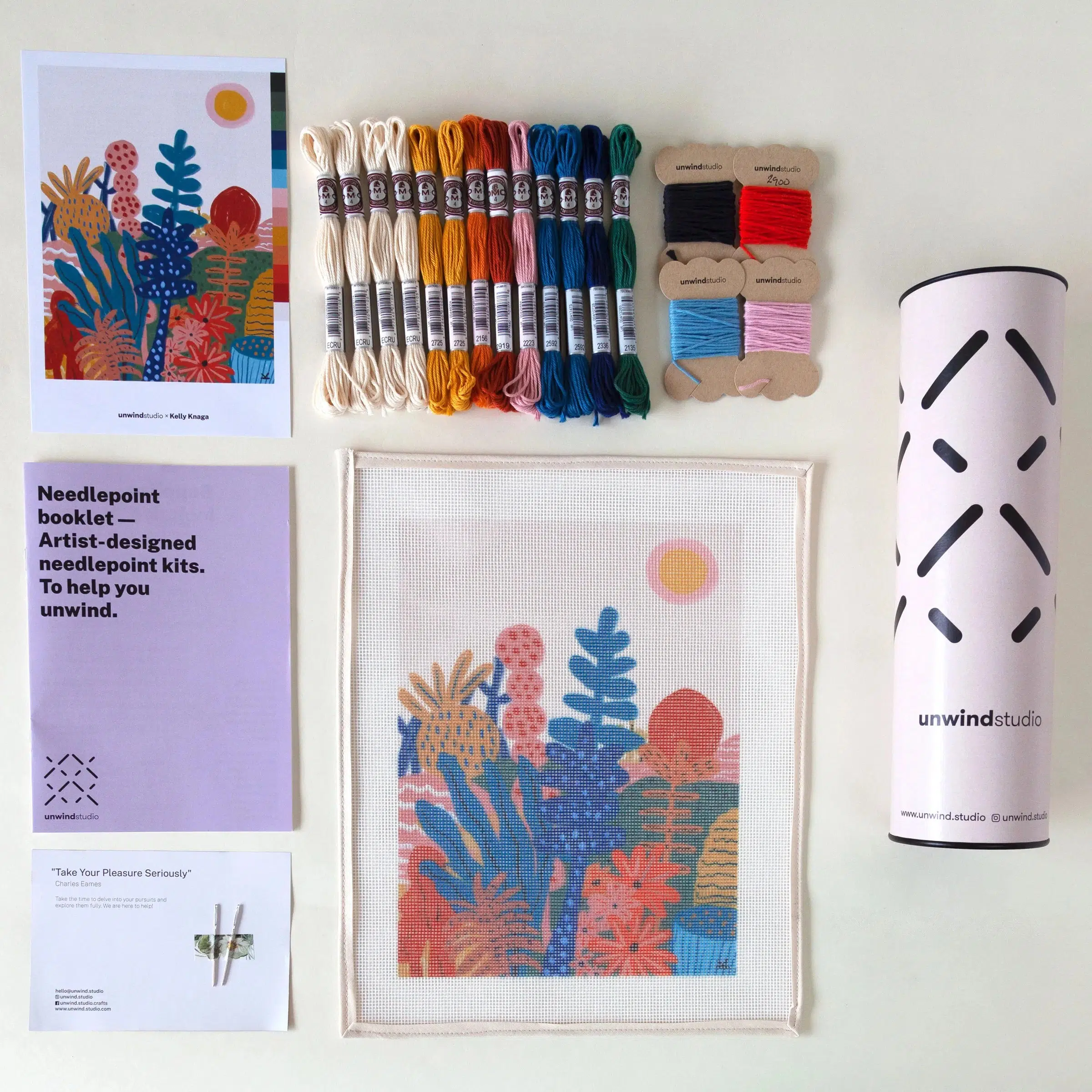 Garden of Joy Needlepoint Kit - Image 2