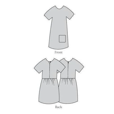 Gathered Dress Pattern - Image 4