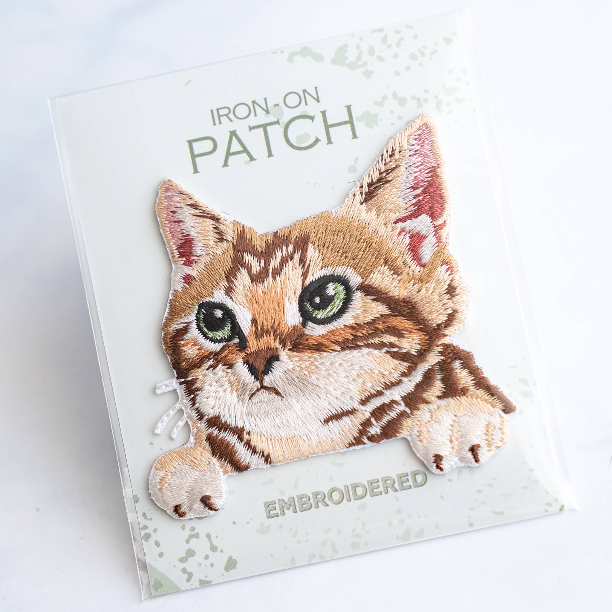 Ginger Cat Iron-On Patch