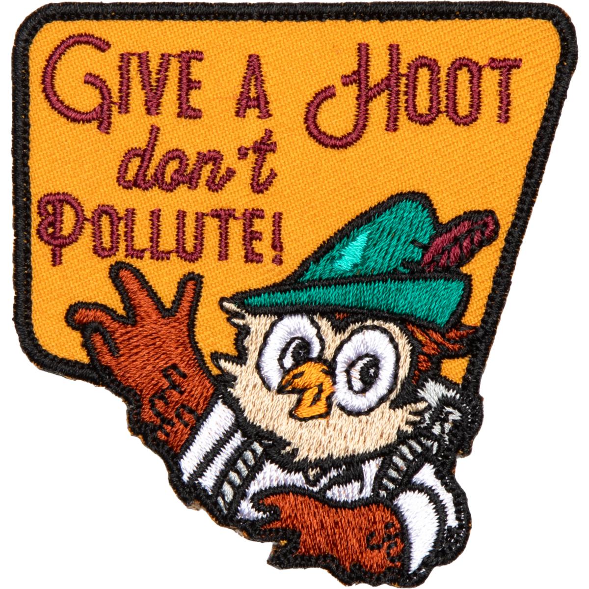 Give a Hoot Sew-On Patch