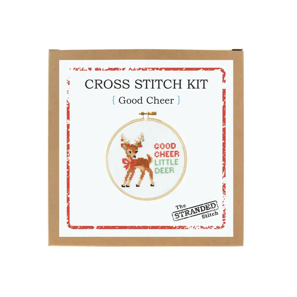 Good Cheer DIY Cross Stitch Kit - Image 3
