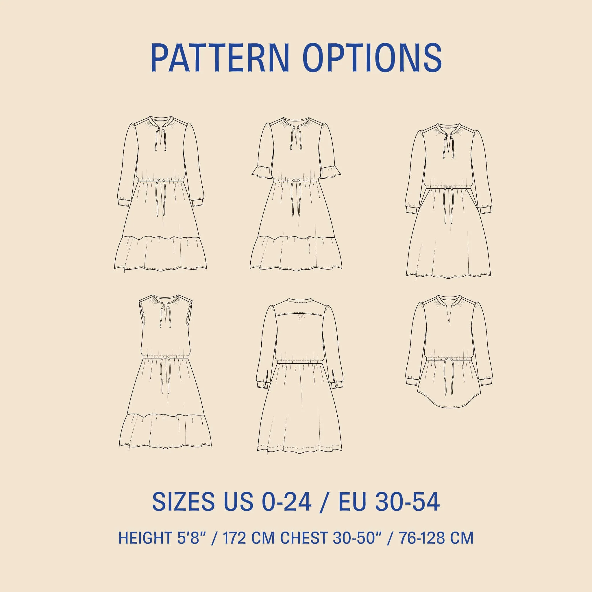 Grace Dress Pattern - PDF DOWNLOAD - Image 2