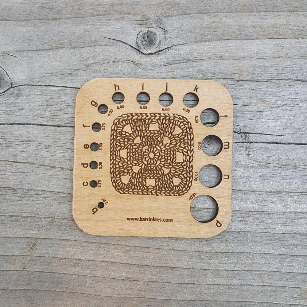 Granny Square Crochet Hook Gauge