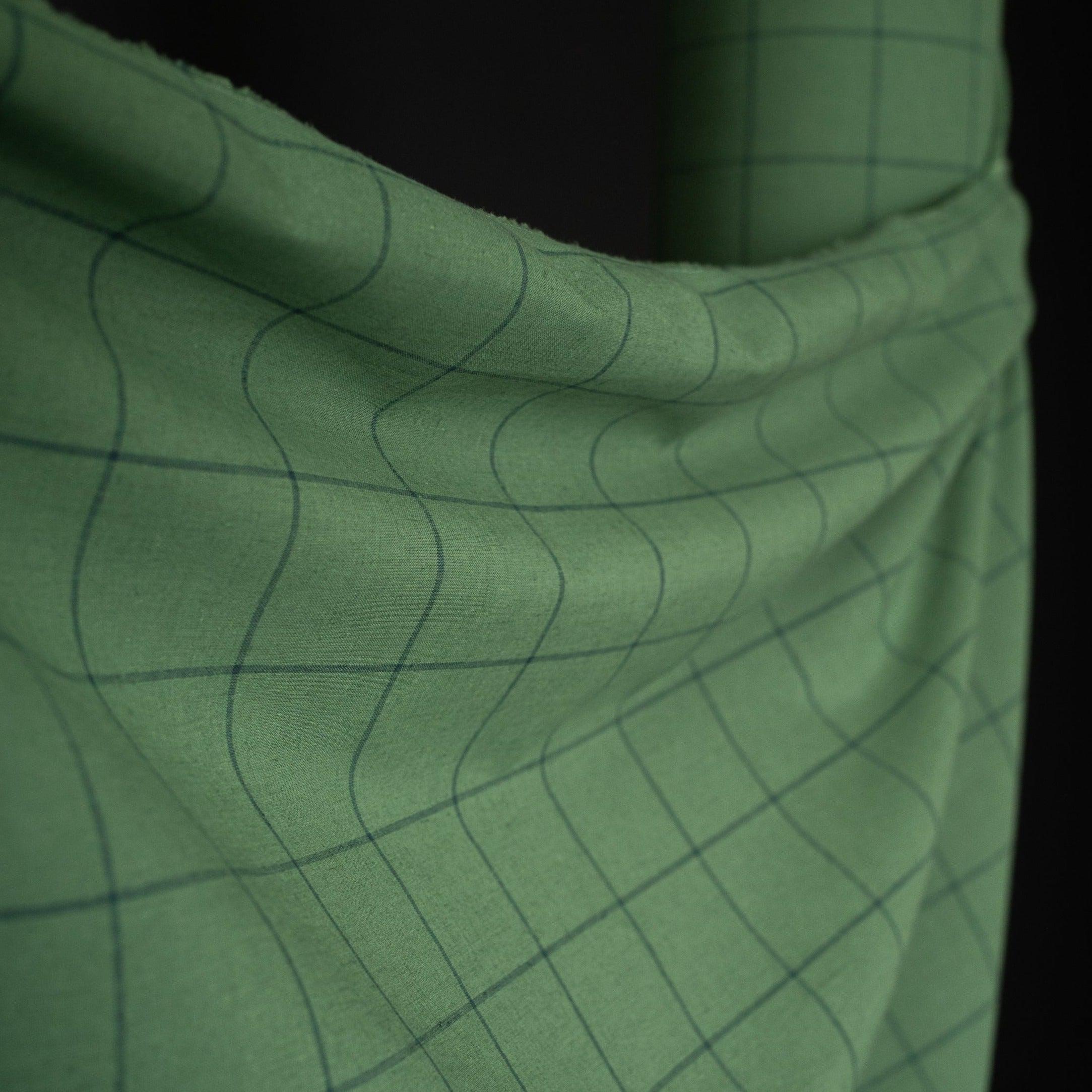 Green Maze Luminaire Cotton/Linen - Image 2