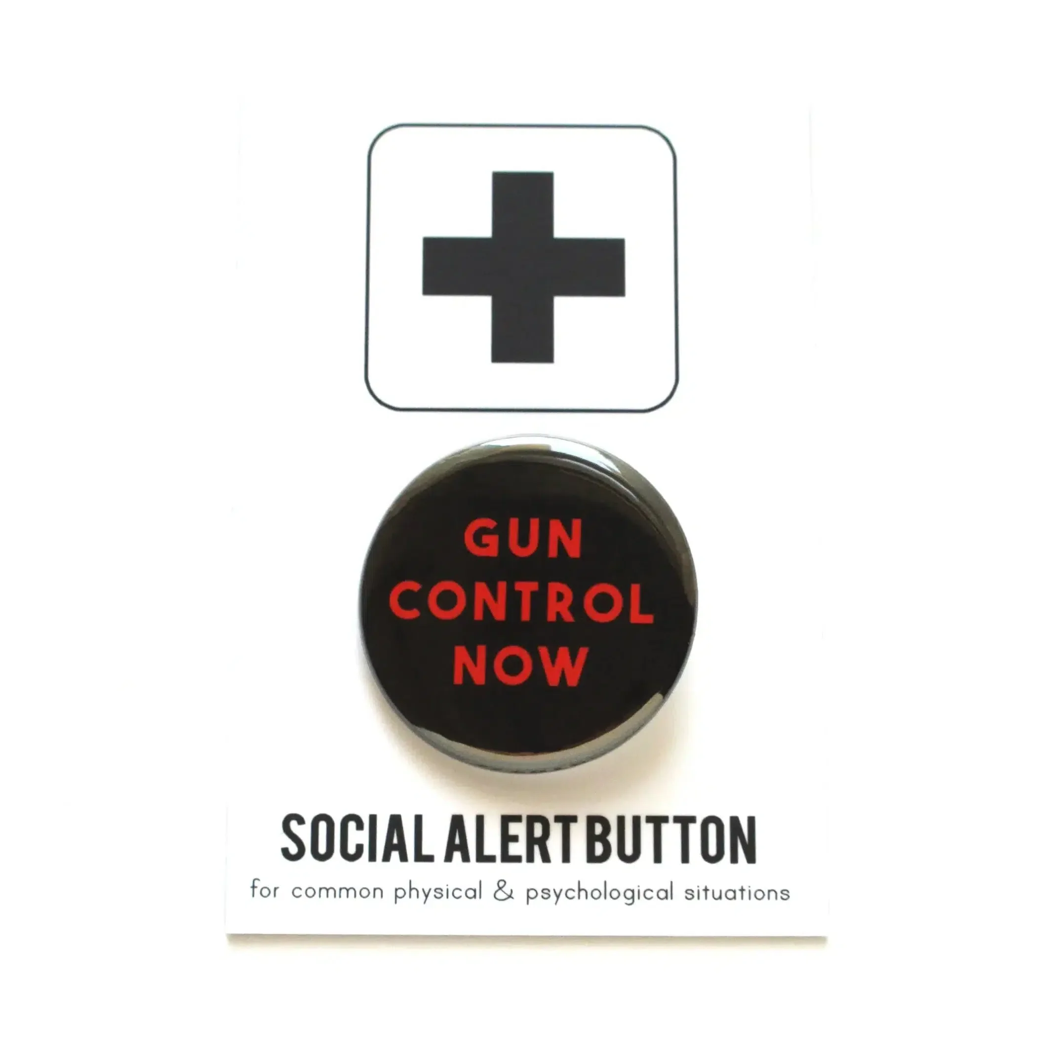 Gun Control Now Pinback Button