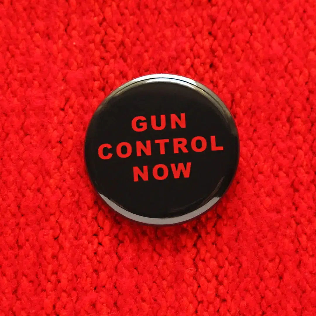 Gun Control Now Pinback Button - Image 2