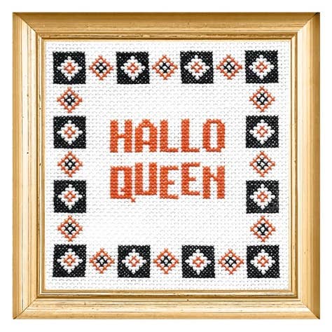 Hallo Queen Deluxe Cross Stitch Kit