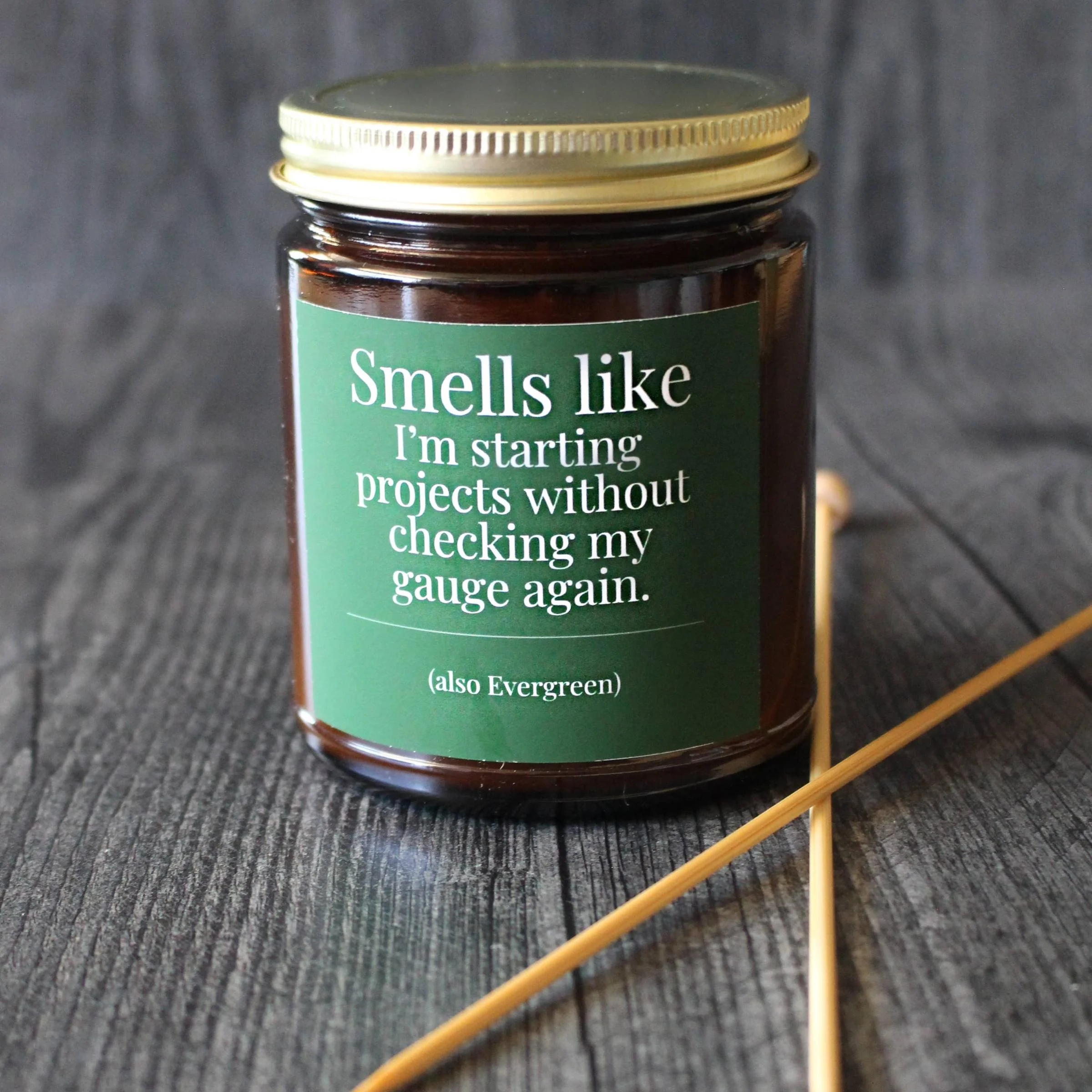 Hand-poured Coconut Soy Wax Candle For Knitters - 4oz - Image 12