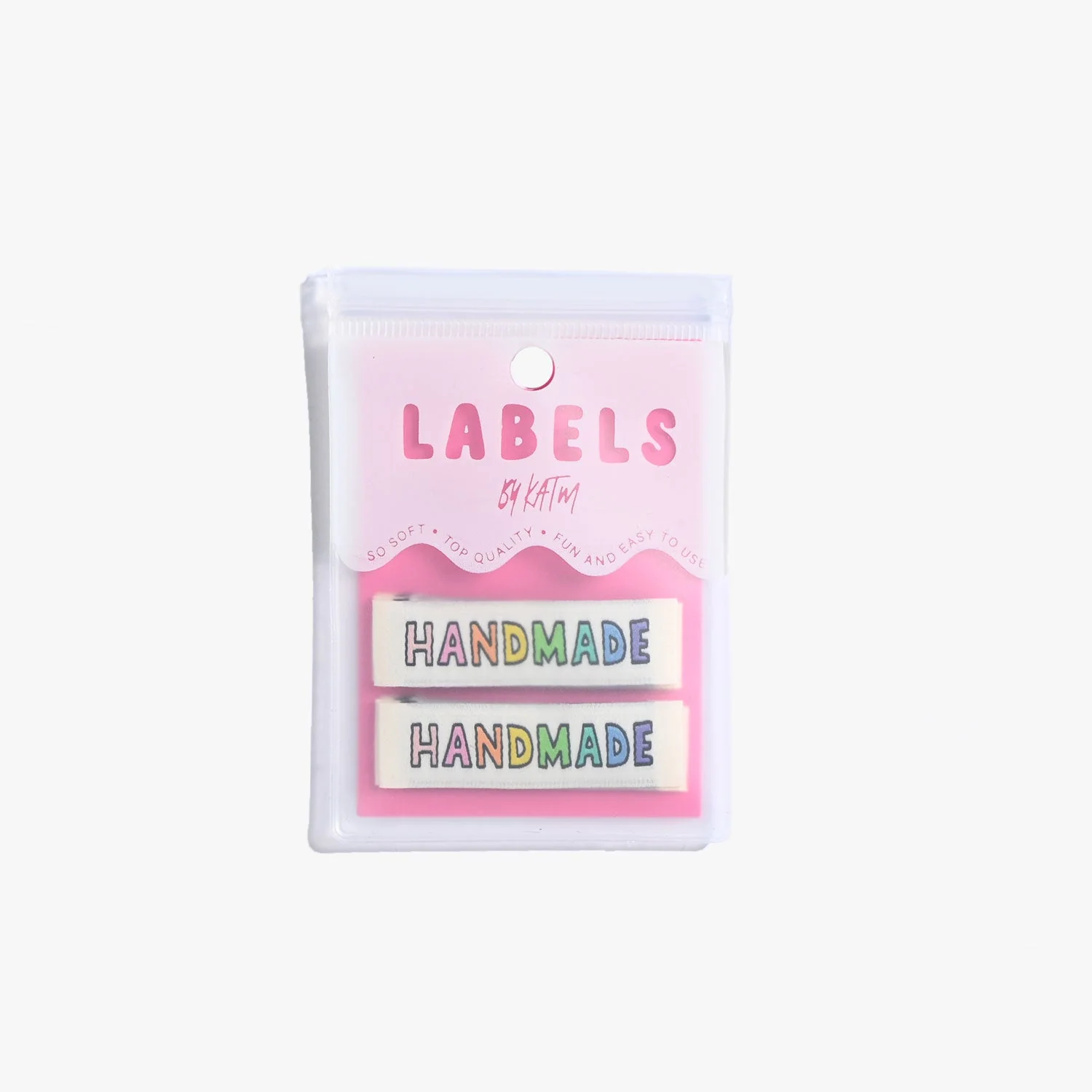 Handmade Rainbow Sew-in Labels - Image 3