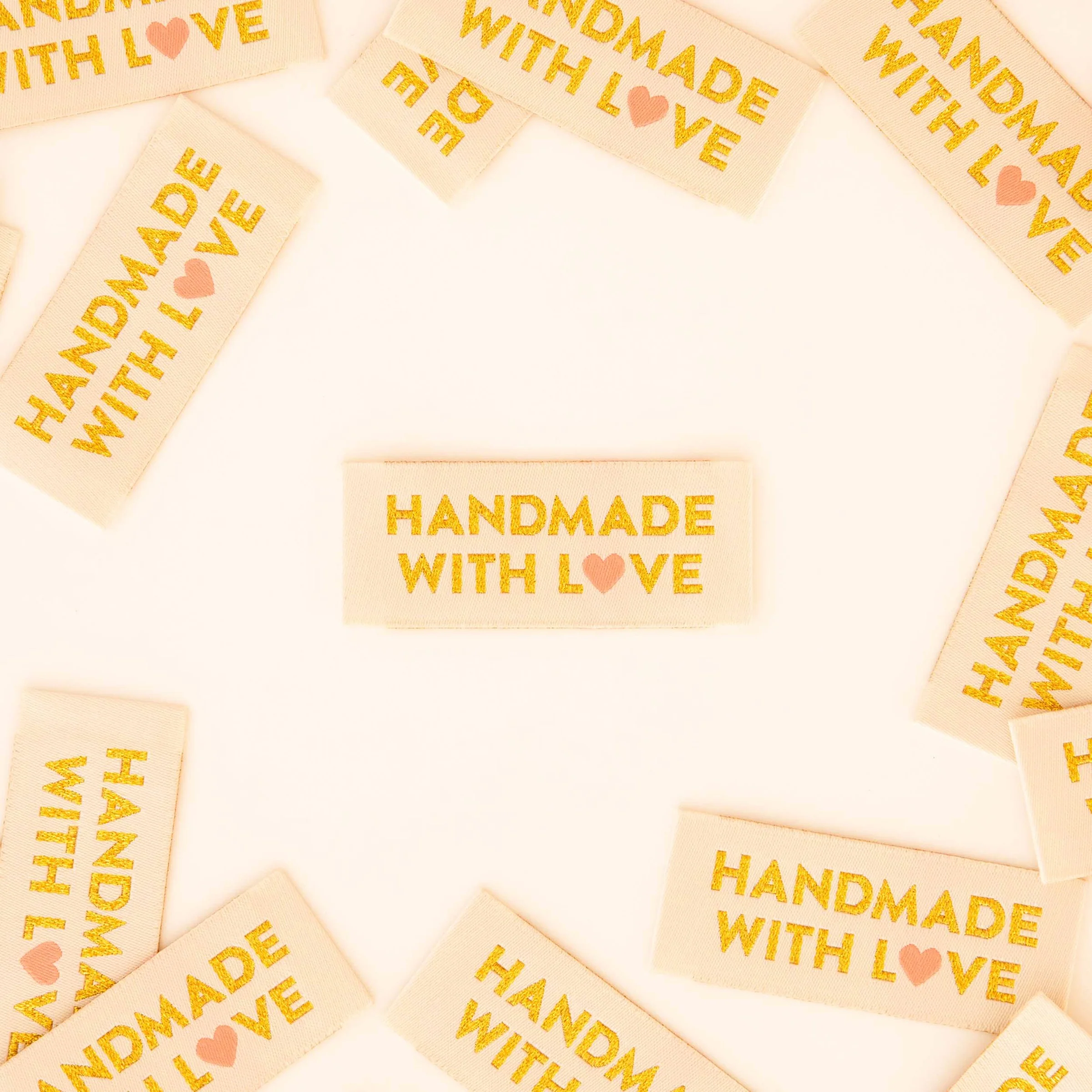 Handmade with Love Sew-in Labels