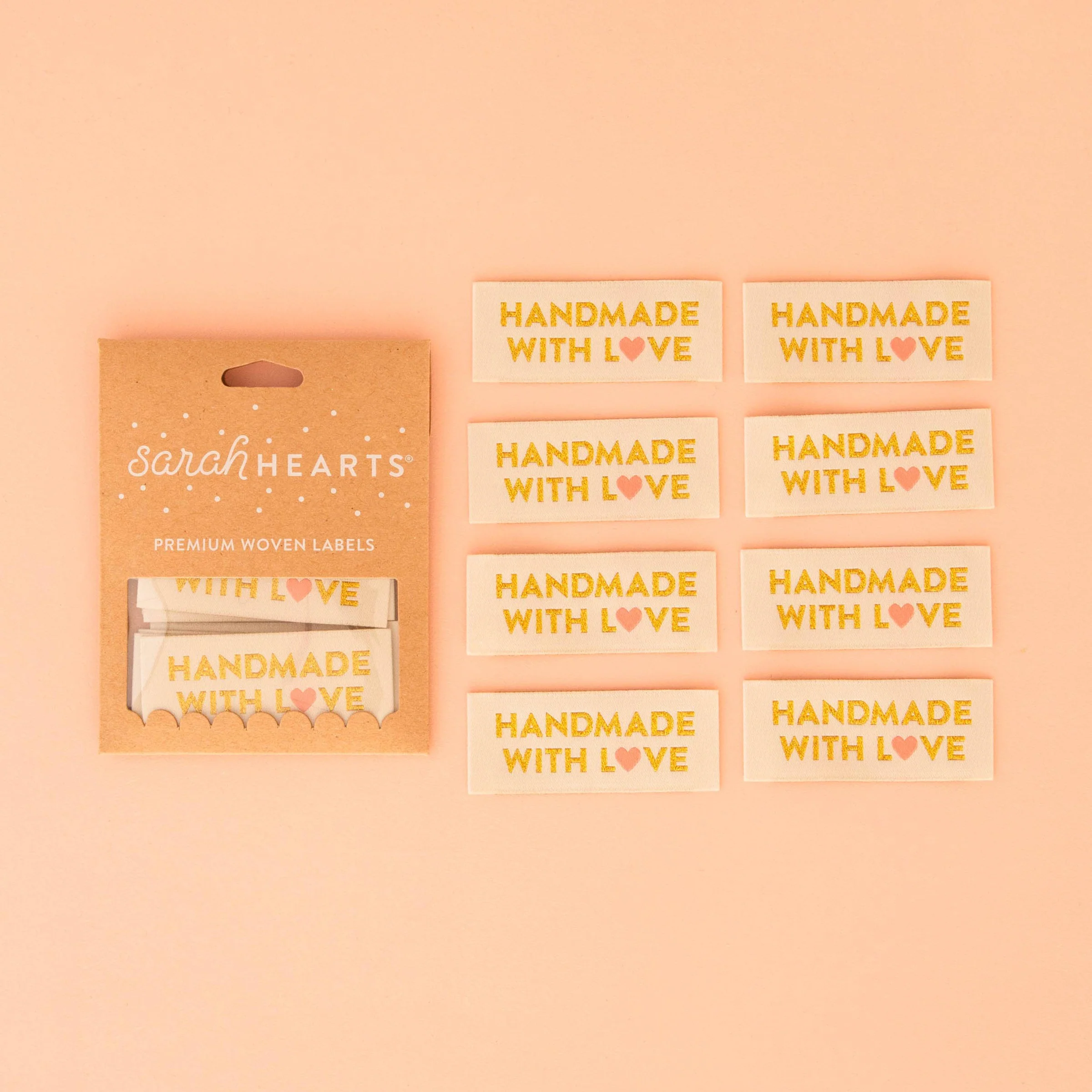 Handmade with Love Sew-in Labels - Image 2