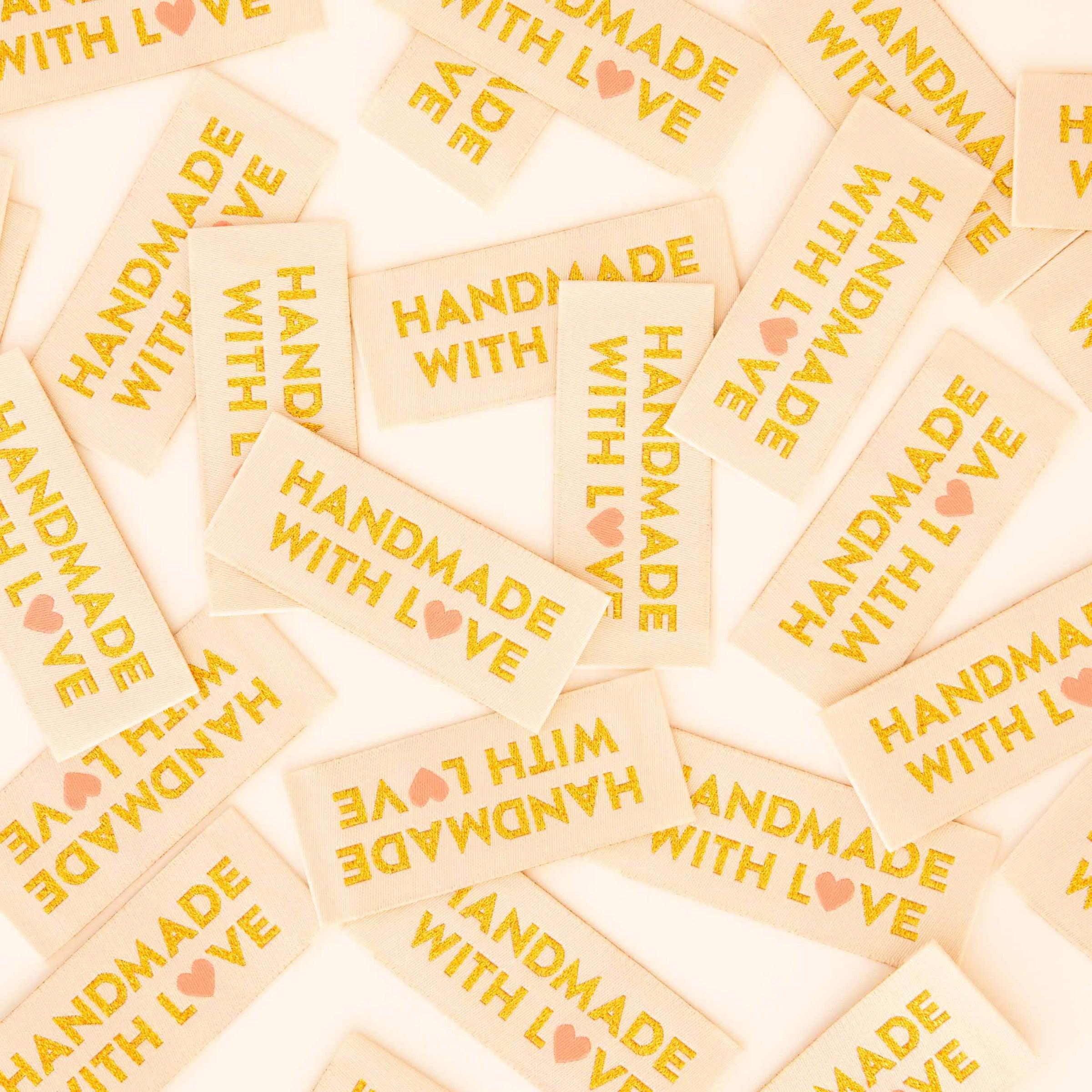 Handmade with Love Sew-in Labels - Image 3