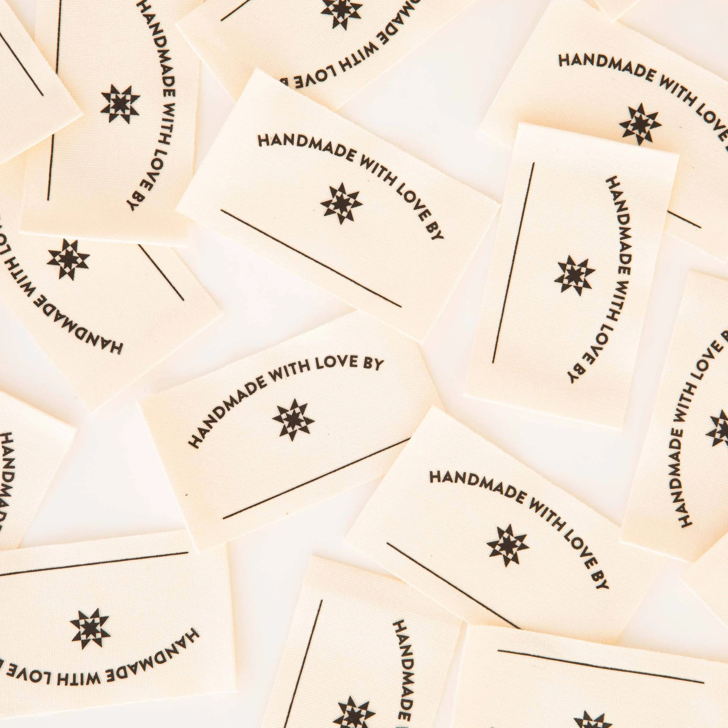Handmade with Love Organic Cotton Write-in Labels - Image 3